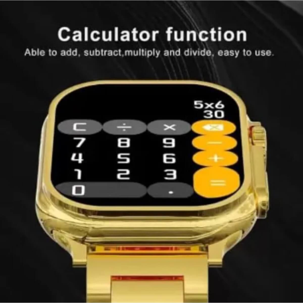 X 90 Ultra 2 MAX Golden Edition Smart Watch | 2.2" HD Display