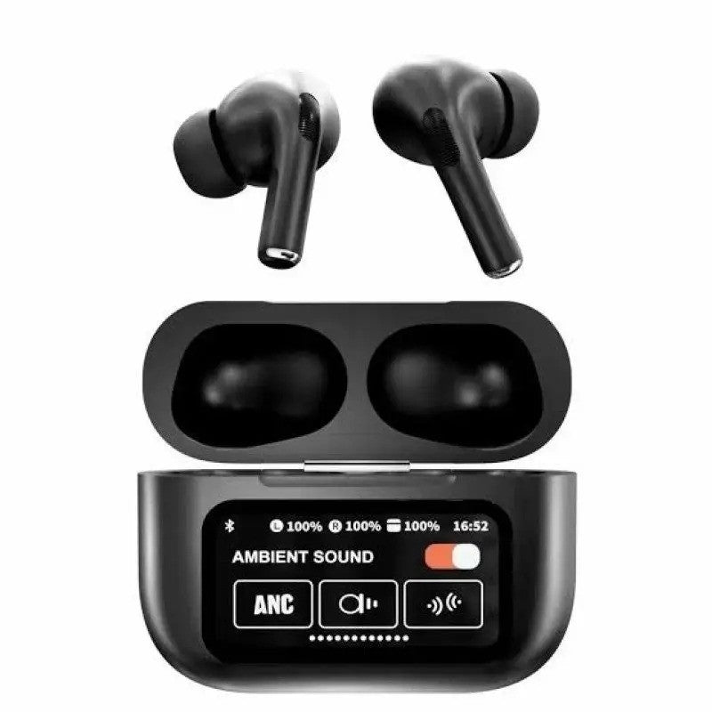 A9 Pro Earbuds – Bluetooth 5.3 Headphones with Digital Power Display