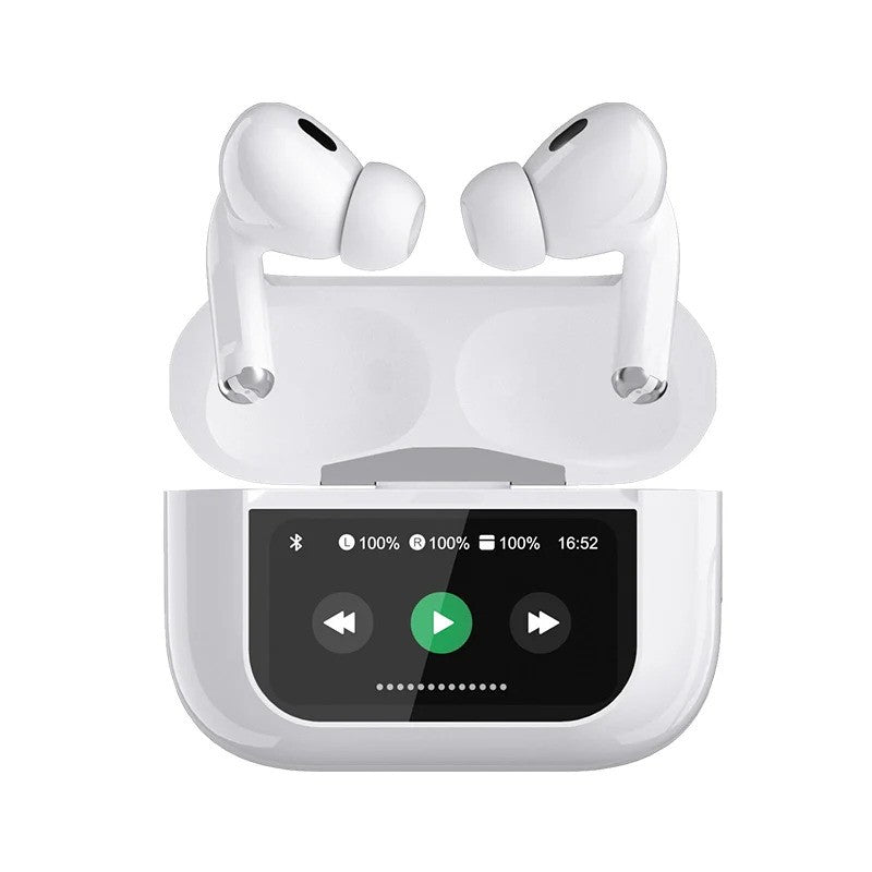 A9 Pro Earbuds – Bluetooth 5.3 Headphones with Digital Power Display