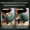 Heated Pillow Neck And Back Massager, Bionic Neck Shoulder Massager, Electric Kneading Muscles Massager