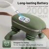 Heated Pillow Neck And Back Massager, Bionic Neck Shoulder Massager, Electric Kneading Muscles Massager