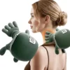 Heated Pillow Neck And Back Massager, Bionic Neck Shoulder Massager, Electric Kneading Muscles Massager