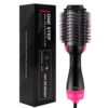 3-in-1 One-Step Hot Air Brush – Professional Hair Dryer, Curler, and Straightener Styler