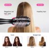 3-in-1 One-Step Hot Air Brush – Professional Hair Dryer, Curler, and Straightener Styler