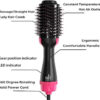 3-in-1 One-Step Hot Air Brush – Professional Hair Dryer, Curler, and Straightener Styler