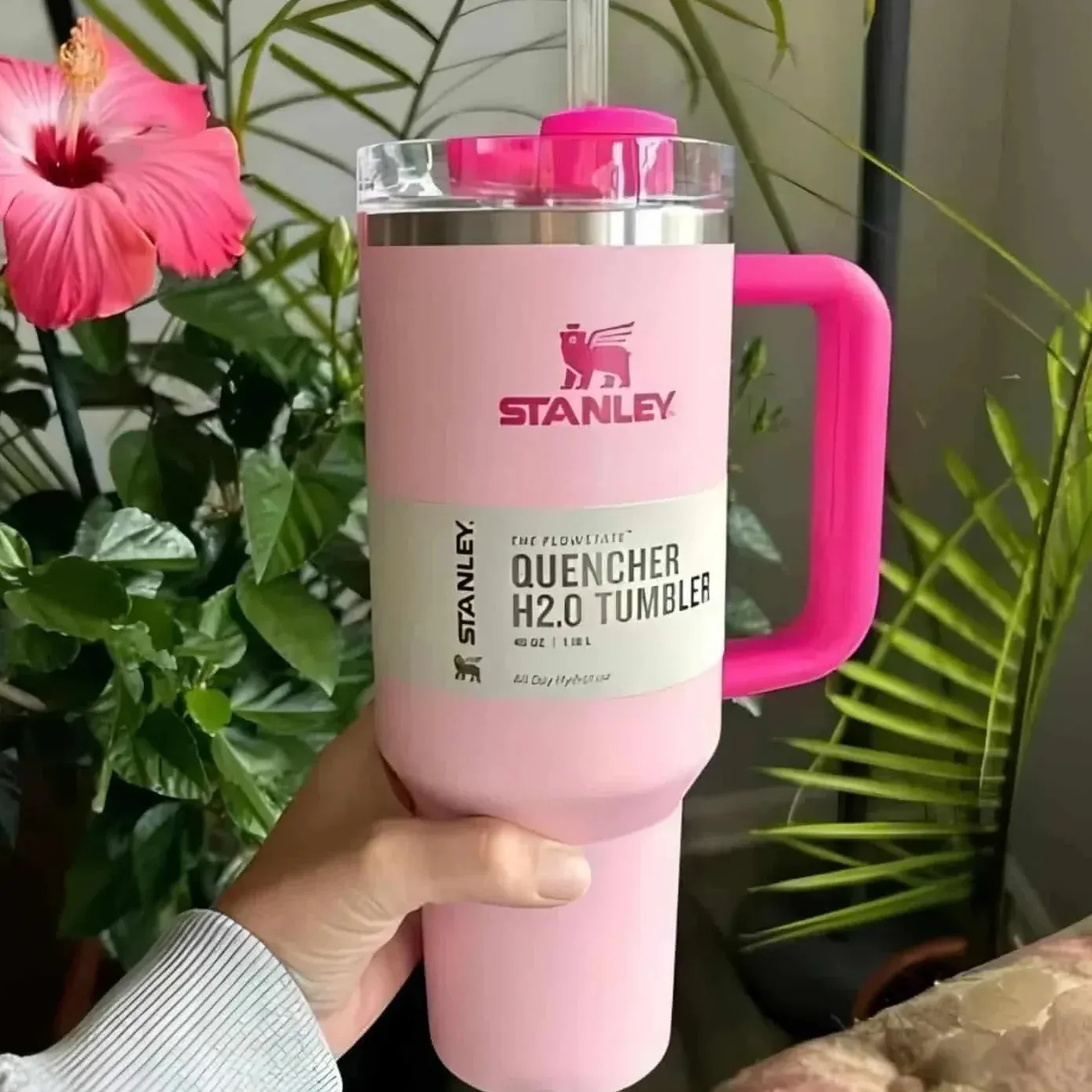 Stanley Quencher H2.0 Tumbler Mug – Hot & Cold Travel Cup - Image 3