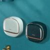 Wall Mounted Soap Box With Flip Cover, Soap Holder With Drainage Tray, Soap Holder With Lid, ABS Soap Box With Lid