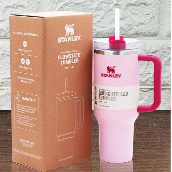 Stanley Quencher H2.0 Tumbler Mug – Hot & Cold Travel Cup